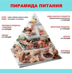 Пирами́да пита́ния или пищева́я пирами́да — изображение здорового питания. Продукты, составляющие основание пирамиды, должны употребляться в пищу как можно чаще, в то время, как находящиеся на вершине пирамиды продукты следует избегать или употреблять в ограниченных количествах.